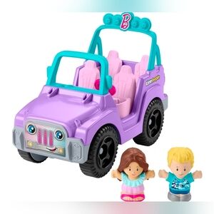 Fisher Price Little People Barbie Beach Cruiser Toy Car